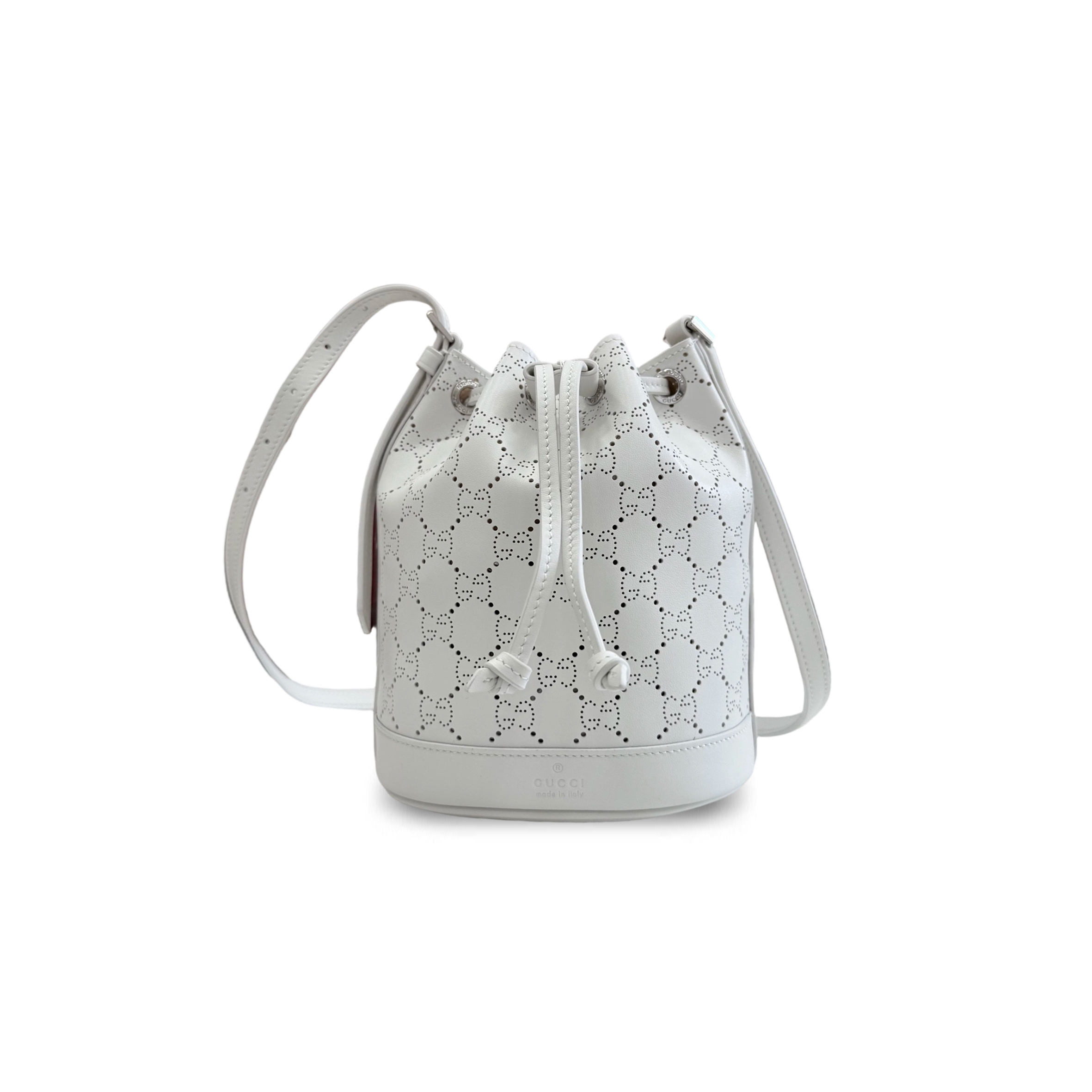 GUCCI MINI BUCKET BAG WITH WEB 876060 (19.5*15.5*10.5cm)